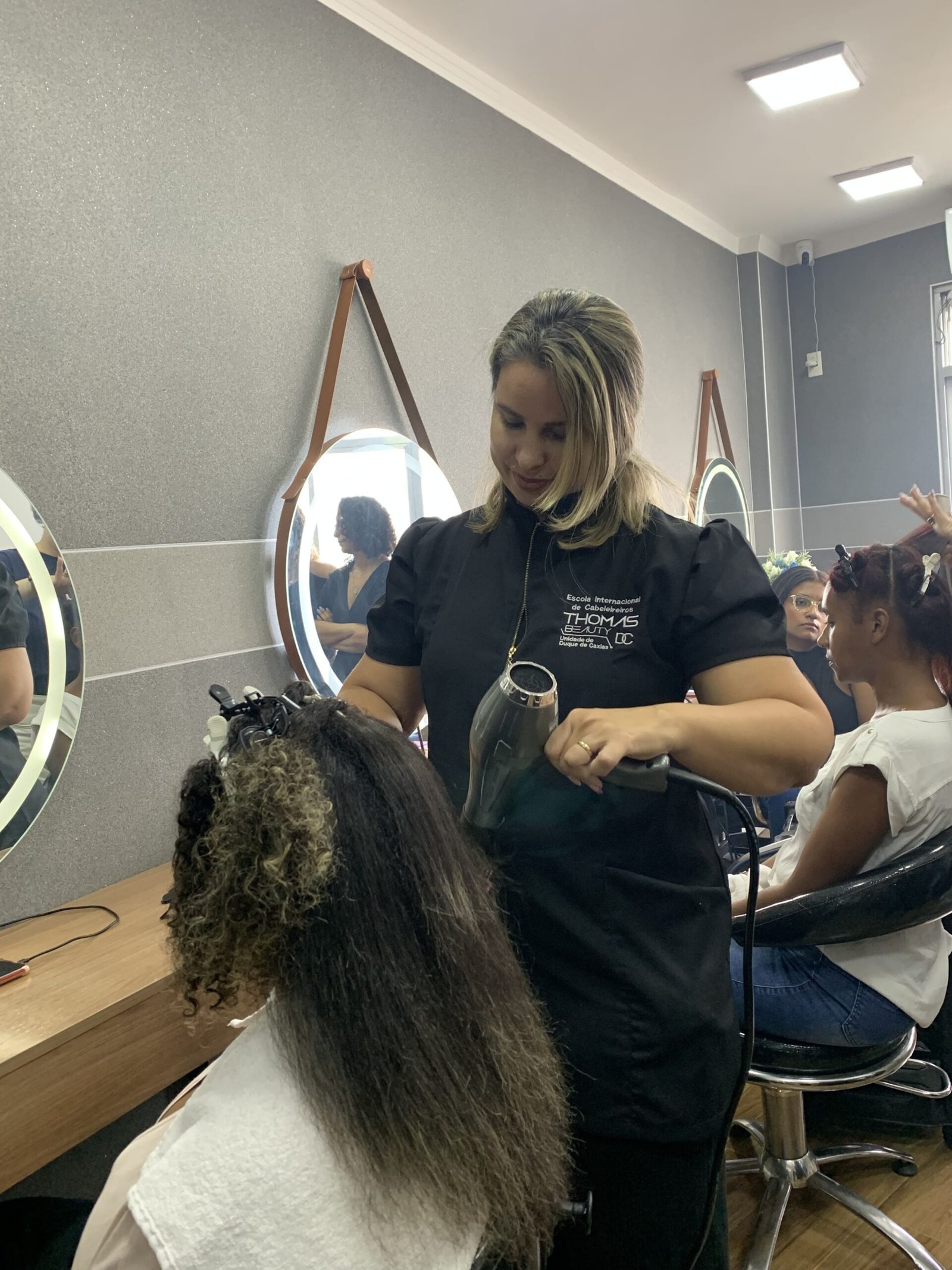 Aula prática na Thomas Beauty Duque de Caxias