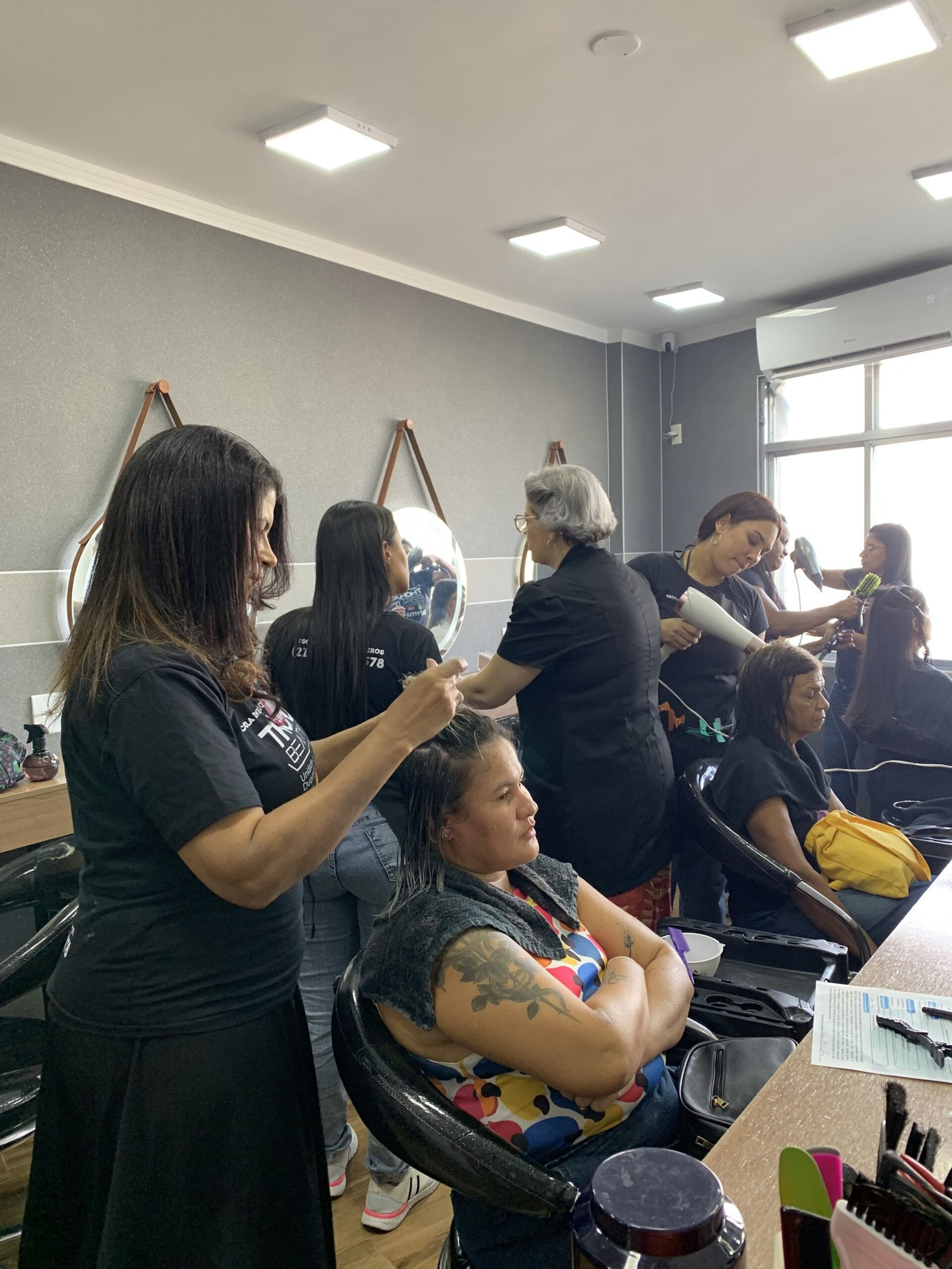 Sala de aula da Thomas Beauty Duque de Caxias